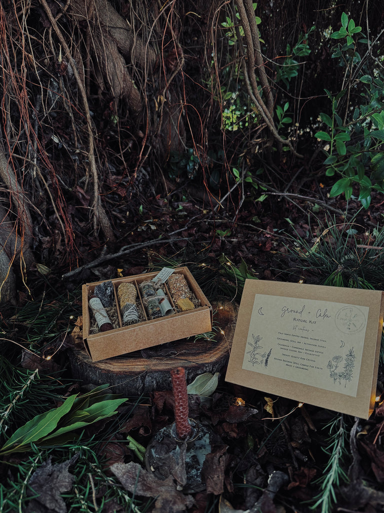 Ground + Calm Ritual Kit