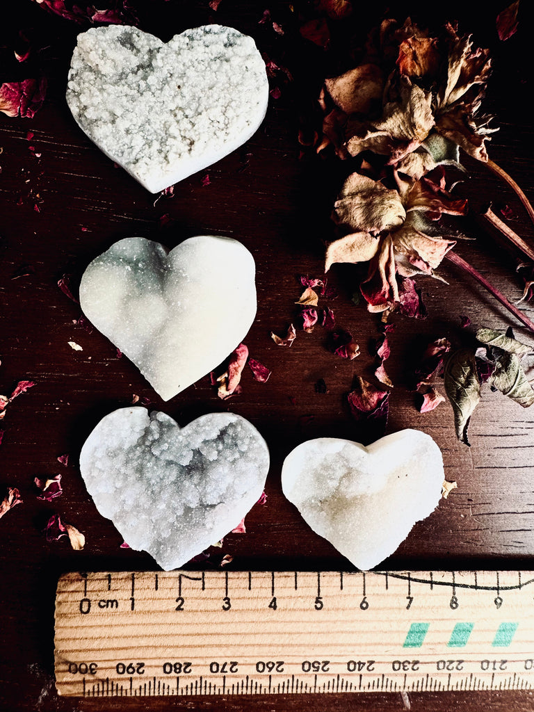 Amethyst Raw Heart Crystal